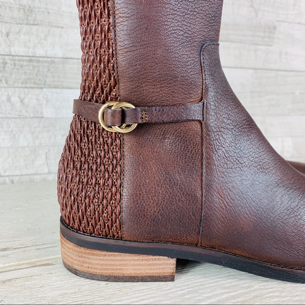 Cole Haan NWOB Isabel Stretch Back Riding Boots - Picture 2 of 14
